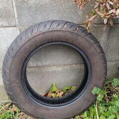 中古　原付タイヤ　ダンロップ　パイロットストリート2