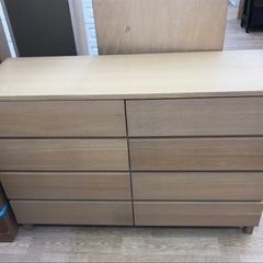 ★ジモティ割あり★ 無印良品　チェスト　木製　おしゃれ 　ブラウ...