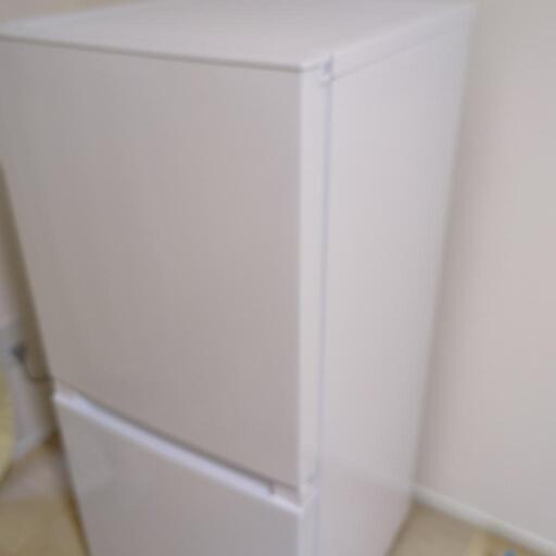 【使用1年未満】ハイアールHaier 121L 2ドア冷蔵庫（ファン式）ホワイト【右開き】\n型番:JR-NF121B-W