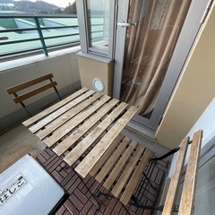 《お譲りします》IKEA 屋外テーブルセットの画像