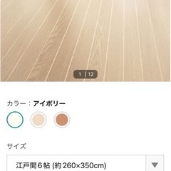 フローリングマット　カーペット