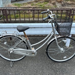 自転車　27インチ　3段ギア　オートライトの画像