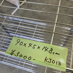 【kj018】各サイズ　在庫多数 メタルラック　中量ラック　スチールラック　アイアン　シェルフ　物置棚　収納棚　検)一人暮らし　冷蔵庫　洗濯機　食器棚　テーブル　ラック　収納　家具の画像