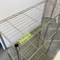 【kj018】各サイズ　在庫多数 メタルラック　中量ラック　スチールラック　アイアン　シェルフ　物置棚　収納棚　検)一人暮らし　冷蔵庫　洗濯機　食器棚　テーブル　ラック　収納　家具の画像
