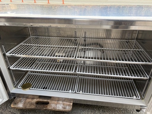 ■①中古品 ホシザキ 高温高湿庫 コールドテーブル CT-150SNCG-ML 2021年 295Ｌ 1500ｘ600ｘ800ｍｍ 動作問題なし■