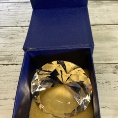ガラス製　クリスタル　ダイヤモンドカット 70mm クリア/透明...