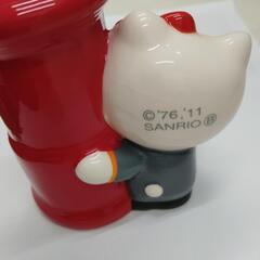 大幅値下げ！ハローキティポスト貯金箱、未使用の画像