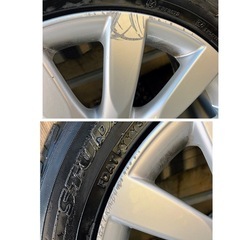 アウディ純正17インチ アルミホイール 4本セット　A4 A5 A6 8kの画像