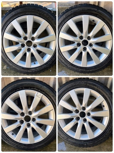 アウディ純正17インチ アルミホイール 4本セット　A4 A5 A6 8k