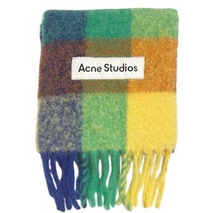 acne studios レインボーマフラーの画像