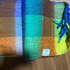 acne studios レインボーマフラーの画像