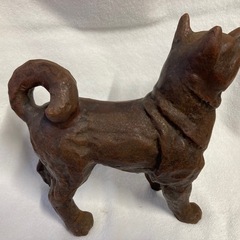 犬の置物　わんこの画像