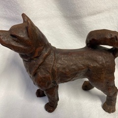 犬の置物　わんこの画像