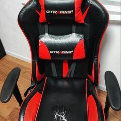 【取引調整中】ゲーミングチェア　GT Racing　赤　引き取り前提