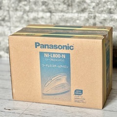 新品未開封 Panasonic コードレススチームアイロン NI...