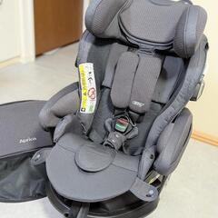 【美品】ApricaフラディアグロウセーフティプラスプレミアムISOFIX②の画像