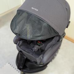 【美品】ApricaフラディアグロウセーフティプラスプレミアムISOFIX②の画像