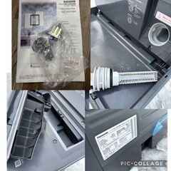 美品 Panasonic パナソニック Cuble キューブル ドラム洗濯乾燥機 NA-VG2700L 2023年製 洗濯10.0kg /乾燥5.0kg の画像