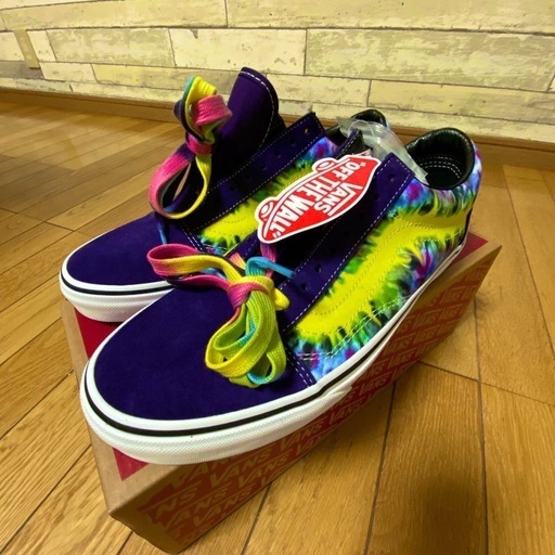 vans オールドスクール　タイダイ　27cm us企画