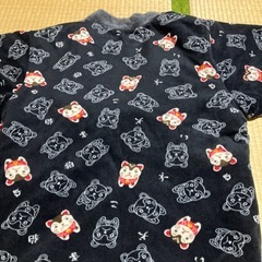 猫柄のはんてんの画像