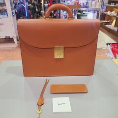 【愛品館 市原店】Kitamuraキタムラ 牛革ビジネスバッグ 