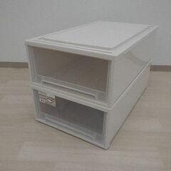 衣装ケース2個（押入タイプ）【小金井市民限定】（小金井市再生家具...