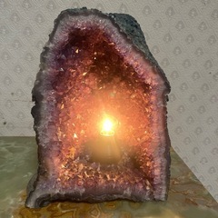アメジスト　電気の画像