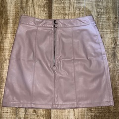 GU タイト ミニスカート Mサイズ　グレー　