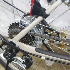 「新車」ジモティー限定価格/GIO CROSSミニ/20インチ/折り畳み/グレージュ   の画像