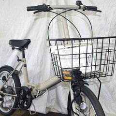 「新車」ジモティー限定価格/GIO CROSSミニ/20インチ/折り畳み/グレージュ   の画像