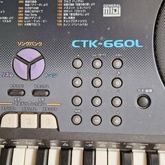電子ピアノ　キーボードの画像