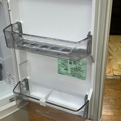 激安!! 右開き 146L 2ドア冷蔵庫 MITSUBISHI 2022年 MR-P15G-W1の画像