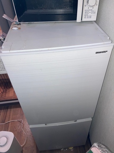 SHARP冷蔵庫＋Haier製洗濯機