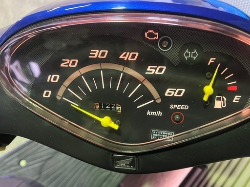【売約済】BT新品 実働 ホンダ AF68 ディオ 4スト インジェクションバイク 原付 スクーター ブルー