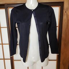 カーディガン　S　紺の画像