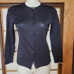 カーディガン　S　紺