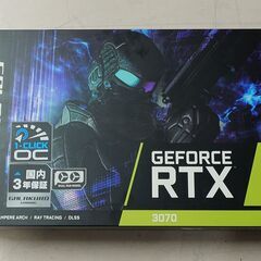 グラフィックスカード GeForceRTX3070 玄人志向