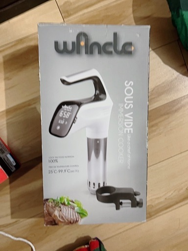 低音調理器　ステーキ作り