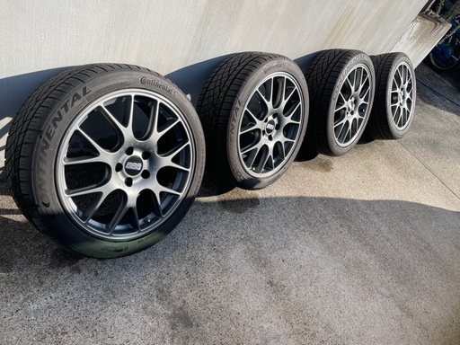 ※
取引先決定　値下げ　現金支払い可　ＢＢＳ　CH-R  19インチ　タイヤ溝あり