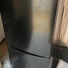 アイリスオーヤマ 133L 黒 冷蔵庫