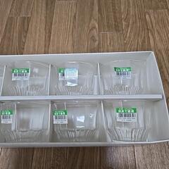 雪稜　冷茶10客揃え　ガラスコップ　新品　の画像