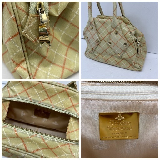 454　Vivienne Westwood ヴィヴィアンウエストウッド ANGLOMANIA ハンドバッグ