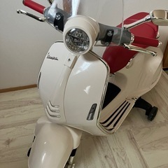 電動バイク　ベスパ　子供用　バイクの画像