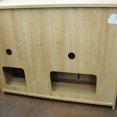 143/610 ISSEIKI REN 多用途 リビングボード ナチュラルカラー 美品の画像