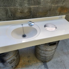 トイレシンク、セラミック手洗いカウンター
