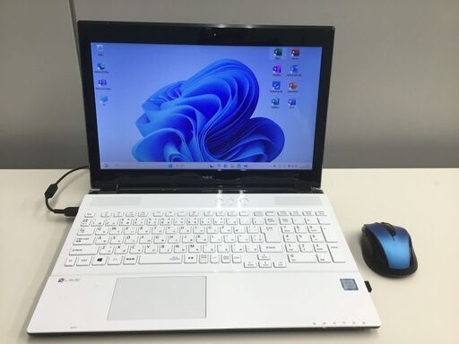 本日の目玉品【超美品】ノートパソコン【NEC】 超高速コア7搭載 高速SSD「Win11・Office2021」管理No6-①