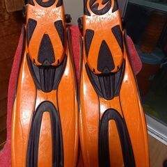 ダイビング　フィン アクアラング　X shot　 Aqualung　 中古品の画像