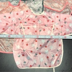 (値下げ)食事用エプロン　おまけ付きの画像