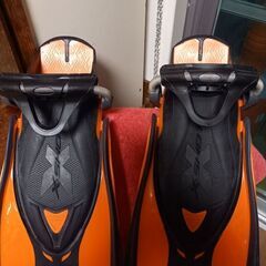 ダイビング　フィン アクアラング　X shot　 Aqualung　 中古品の画像