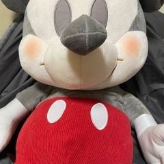 布団➕ミッキーマウスぬいぐるみの画像